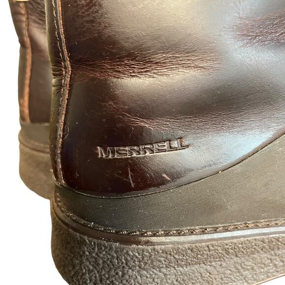 NWOT MERRELL Null Tremblant Ezra Lace Waterproof Ice+ Vibram Women's Size 7 - Picture 8 of 11